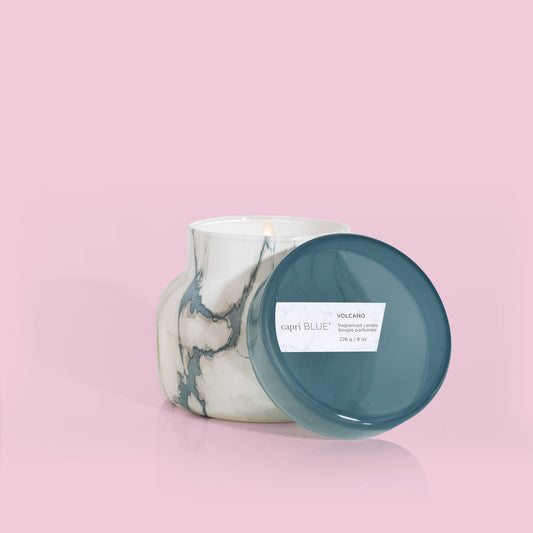 Volcano Modern Marble Petite Jar, 8oz