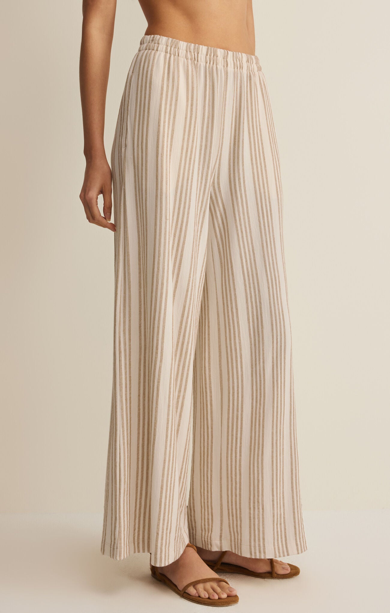 Scout Jersey Pant in Cloud Stripe