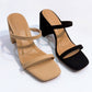 Tracy Double Strap Nude Heel