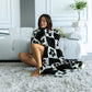 Daisy Checker Blanket