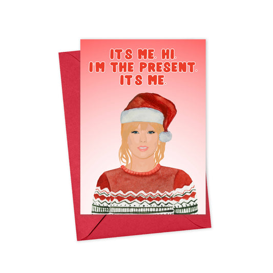 Taylor Swift Funny Christmas Card