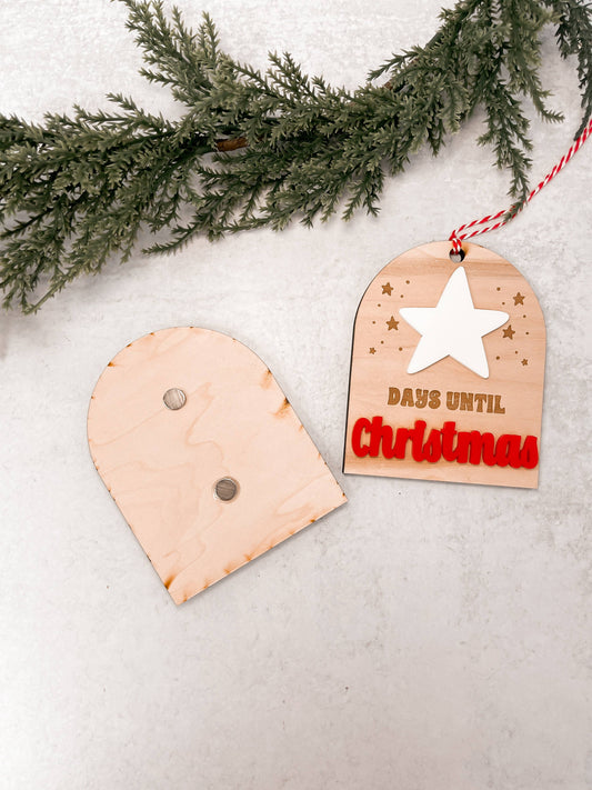 Mini Whiteboard Days Until Christmas: Magnet